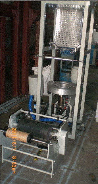 高低压两用塑料吹膜机 生产流程