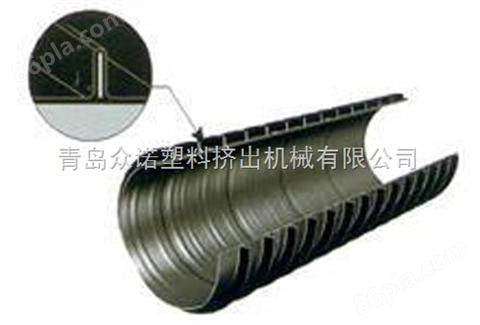 HDPE塑钢缠绕管生产线