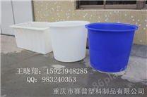 重庆敞口圆桶厂家-赛普塑料圆桶（200升塑料桶）